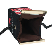 Dress Lovely Stereo Mini Messenger Bags Milk Bag Cartoon Cartons Bag Women Letter Canvas Shoulder Bag IMY66