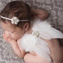 Infantborn Baby Angel Feather Wings Wing Set Feather Butterfly Wings Photo Prop Girls Hair Accessories IMY66