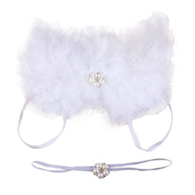 Infantborn Baby Angel Feather Wings Wing Set Feather Butterfly Wings Photo Prop Girls Hair Accessories IMY66