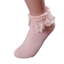 Japanese Kawaii Style Women Vintage Princess Socks Girls Lace Ruffle Frilly Ankle Socks Cotton Socks calcetines mujer IMY66