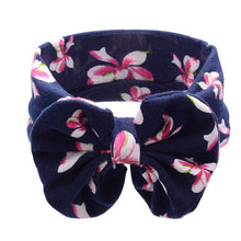 Kids Baby Girl Elastic Flower Rabbit Bowknot Headband Hair Band Bohemia Headdres Hair Band Accessories IMY66