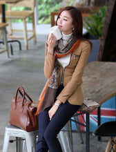 Korean Deer Pattern Women Elegant Chiffon Silk Long Scarf Big Shawl Soft Shawl Scarves IMY66