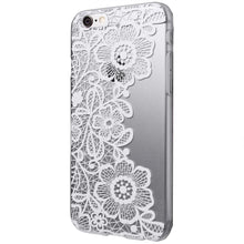 Lace Floral Flower Plastic Hard Back Case Cover Skin for iPhone 6/for iPhone 6 Plus IMY66