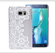 Lace Floral Plastic Hard Back Case Cover Skin For Samsung Galaxy S6 Edge+ Plus IMY66