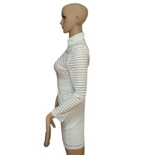 Ladies Women Sexy Dress Turtleneck Slim Bodycon Bandage Long Sleeve Club Party Mini Dress vestidos femininos IMY66