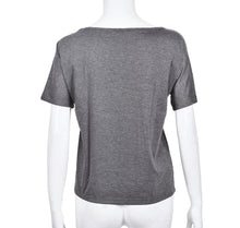 Large Size Women Casual T-Shirts Letters Printed Short Sleeve Shirt Tops Tee Shirt femme Camiseta Feminina IMY66