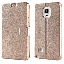 Leather Smart Wallet Flip Case Cover for Samsung Galaxy Note 4 N9100 Puscard IMY66