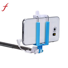 Light Weight Portable Wired Universal Extendable Handheld Self-Pole Tripod Selfie Stick For Smartphone IMY66