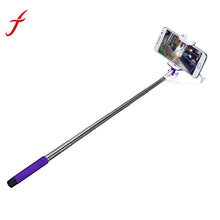 Light Weight Portable Wired Universal Extendable Handheld Self-Pole Tripod Selfie Stick For Smartphone IMY66