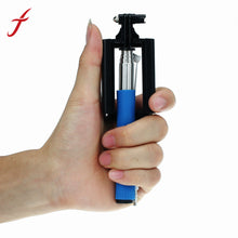 75g Mini Wired Extendable Fold Self-portrait Selfie Stick Holder Monopod For smartphone IMY66