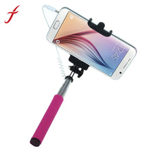 75g Mini Wired Extendable Fold Self-portrait Selfie Stick Holder Monopod For smartphone IMY66