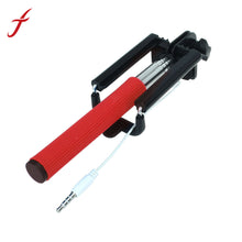 75g Mini Wired Extendable Fold Self-portrait Selfie Stick Holder Monopod For smartphone IMY66