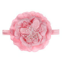 Lovely Baby Girls kids headbands Elastic faixa de cabelo Big Flower Hair accessories Photography Prop Band Headbands IMY66