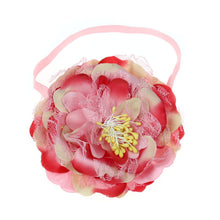 Lovely Baby Girls kids headbands Elastic faixa de cabelo Big Flower Hair accessories Photography Prop Band Headbands IMY66