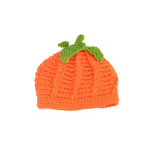 Lovelyborn Baby Boys Girls Pumpkin Cap Handmade Knitted Crochet Hat Halloween Costume Photography Prop Children IMY66