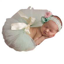 Lovelyborn Infant Baby Girls Boys tutu Skirt And Headband Costume Photo Photography Prop Outfits Hair Accessories IMY66