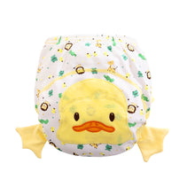Lovely Reusable Waterproof Baby Diapers Briefs Cotton Cartoon Animals Print With Ears Infant Training Pants For Baby IMY66