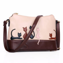 Lovely Women Bag Cat Rabbit PU Leather Shoulder Bag Cross Body Purse Handbag Messenger Bag bolsos feminina IMY66