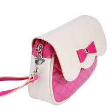 Lovely Women Bowknot Handbags Shoulder Bag Ladies Splice Color Crossbody Messenger Bag bolsas femininas IMY66