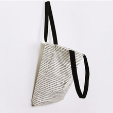 Lovely Women Canvas Bag Girls Striped Napping Cat Shoulder Bag Bag Travel Bag Bolsa feminina IMY66