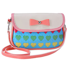 Lovely Women Girl Bag Mini Bow Series Heart Print Handbags Crossbody Messenger Bag Purse bolsas femininas IMY66