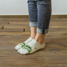 Lovely Women Girls Socks Cotton Short Ankle Boot Owl Socks Low Cut Hosiery calcetines mujer Random Color IMY66