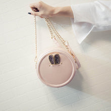 Lovely Women Rabbit Ear Bag Handbag Shoulder Round Bag Tote Ladies Crossbody Bag Purse bolsas femininas IMY66