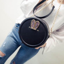 Lovely Women Rabbit Ear Bag Handbag Shoulder Round Bag Tote Ladies Crossbody Bag Purse bolsas femininas IMY66