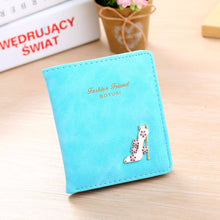 Lovely Women Short Purse Girl High Heels PU Leather Mini Slim Coin Purse Wallet Card Holders Handbag Bag IMY66