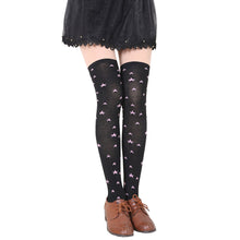 Lovely Women Thigh High Socks Dot Print Sexy Thigh High Over The Knee Socks Long Stockings Cotton Stockings For Girls IMY66
