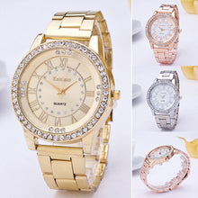 Luxury Dress Watches Women Crystal Rhinestone Stainless Steel Band Quartz Wrist Watch relogios feminino Clock IMY66