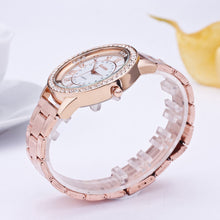 Luxury Dress Watches Women Crystal Rhinestone Stainless Steel Band Quartz Wrist Watch relogios feminino Clock IMY66
