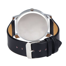 Luxury Men Diamond Crystal Silver Case Elegant Faux Leather Strap Quartz Wrist Dress Watch men watches IMY66