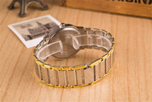 Luxury Men's Stainless Steel Strap Watches Large Dial Military Quartz Wrist Watch reloj hombre Hours IMY66