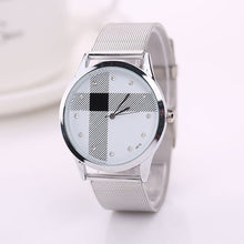 Luxury Watches Women Rhinestone Stainless Steel Mesh Belt Watch Quartz Wrist Watch For Women relogio feminino IMY66