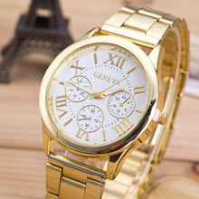 Luxury Womens Dress Watch Roman Numerals Quartz Stainless Steel Wrist Watches relojes mujer IMY66