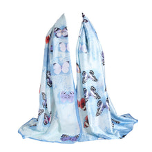 Luxury Designer Scarfs For Women Ladies Butterfly Print Note Long Scarf Wrap Ladies Shawl Girls Large Scarves IMY66