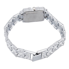 Luxury Women Watch Full Steel Rhinestone Watch Quartz Ladies Dress Watches Bling Diamond Crystal Wristwach Clock IMY66