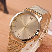 Luxury Gold Watch Women Full Stainless Steel Mesh Band Quartz Watches Women Dress WristWatch relogio feminino Hours IMY66