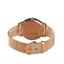 Luxury Gold Watch Women Full Stainless Steel Mesh Band Quartz Watches Women Dress WristWatch relogio feminino Hours IMY66