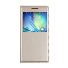 Luxury View Window Flip Leather Skin Case Cover for Samsung Galaxy A3 IMY66