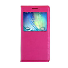 Luxury View Window Flip Leather Skin Case Cover for Samsung Galaxy A3 IMY66