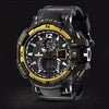 Men's Rubber Band LED Digital s Waterproof Diving Quartz Wrist Watch Relogios Masculino IMY66