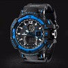 Men's Rubber Band LED Digital s Waterproof Diving Quartz Wrist Watch Relogios Masculino IMY66