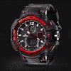 Men's Rubber Band LED Digital s Waterproof Diving Quartz Wrist Watch Relogios Masculino IMY66