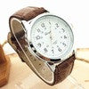 Men's Watch relogio masculino erkek kol saati Simple Business PU Leather Casual Quartz Wrist Watches For Men IMY66