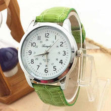 Men's Watch relogio masculino erkek kol saati Simple Business PU Leather Casual Quartz Wrist Watches For Men IMY66