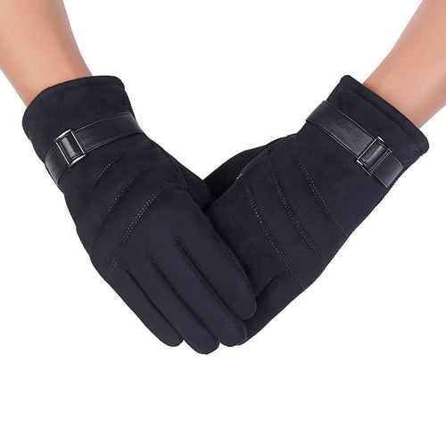 Men's warm gloves in touch screen mittens warterproof in outdoor male thicken thermal gloves guantes IMY66