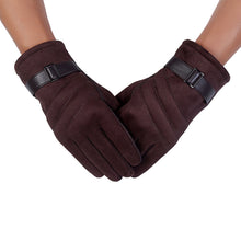 Men's warm gloves in touch screen mittens warterproof in outdoor male thicken thermal gloves guantes IMY66