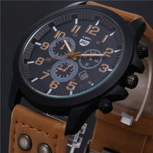 Mens Digital Watch Vintage Waterproof Date PU Leather Strap Army Military s Quartz Watches relogio masculino IMY66